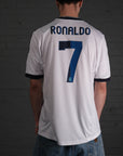 Vintage Adidas Ronaldo Real Madrid 12-13 Home Football Shirt