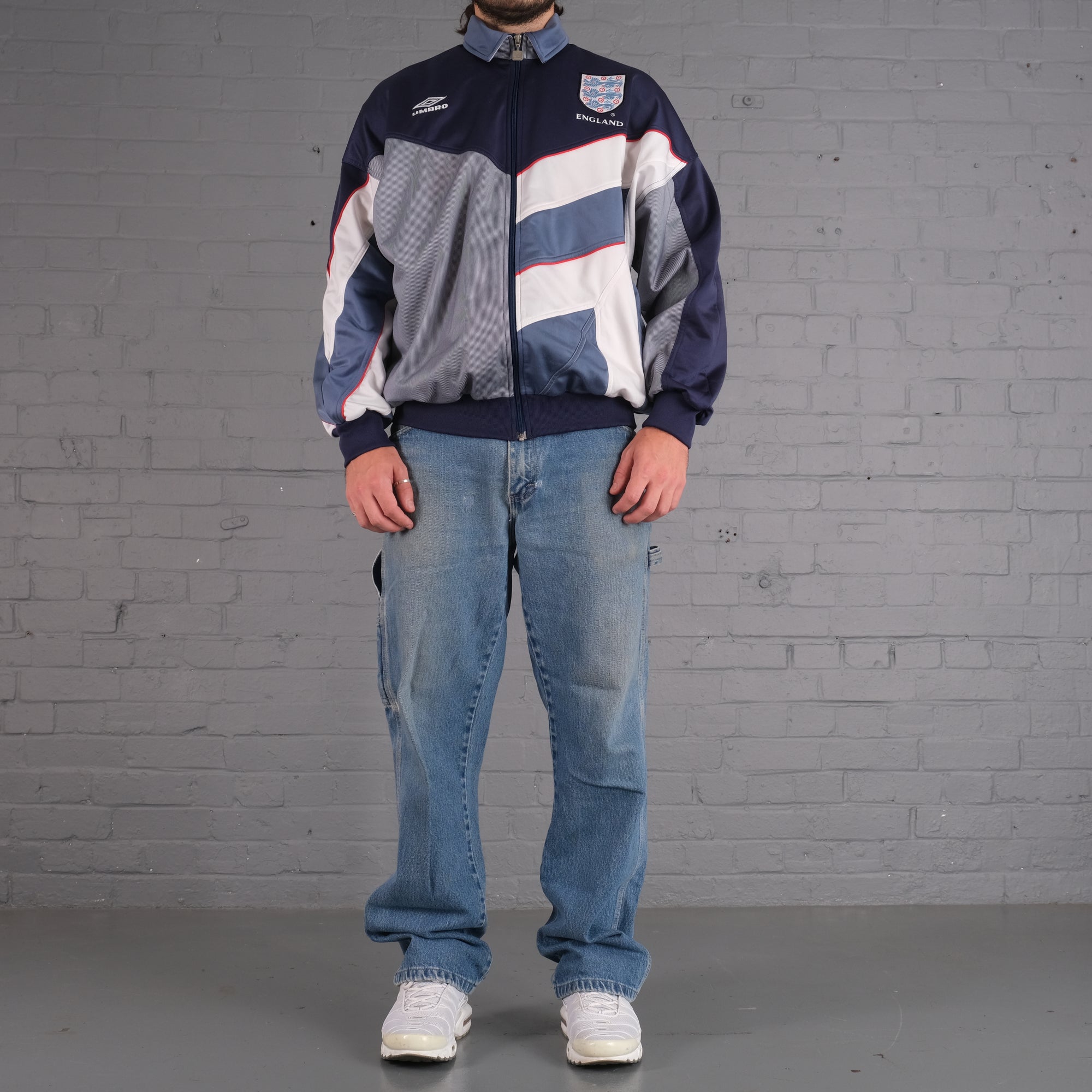 Vintage 90's England Umbro Track Jacket
