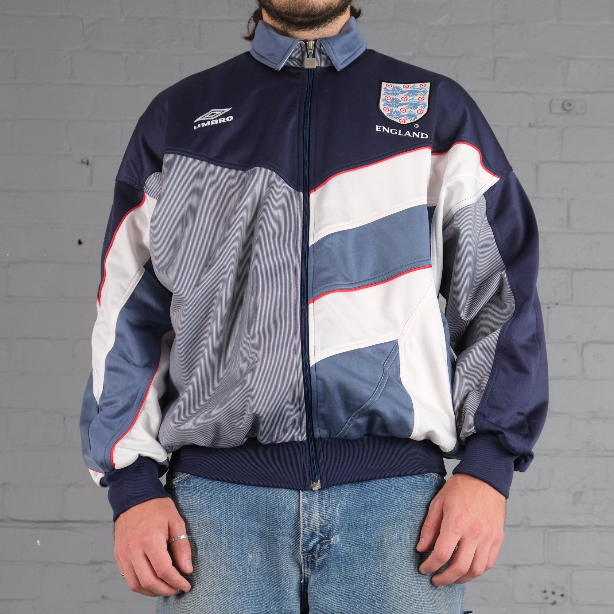 Vintage 90's England Umbro Track Jacket