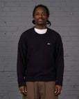 Vintage Lacoste Knitted Crewneck Jumper in Navy