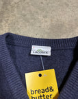 Vintage Lacoste Knitted V-Neck Jumper