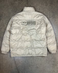 Diesel Beige Puffer Jacket