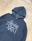 Stussy 30th Anniversary Spellout Hoodie