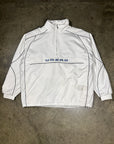 Vintage Umbro Half-Zip Anorak Puffer Jacket with detachable hood