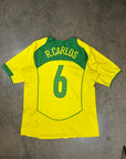Vintage R. Carlos Brazil '04 Nike Football Shirt
