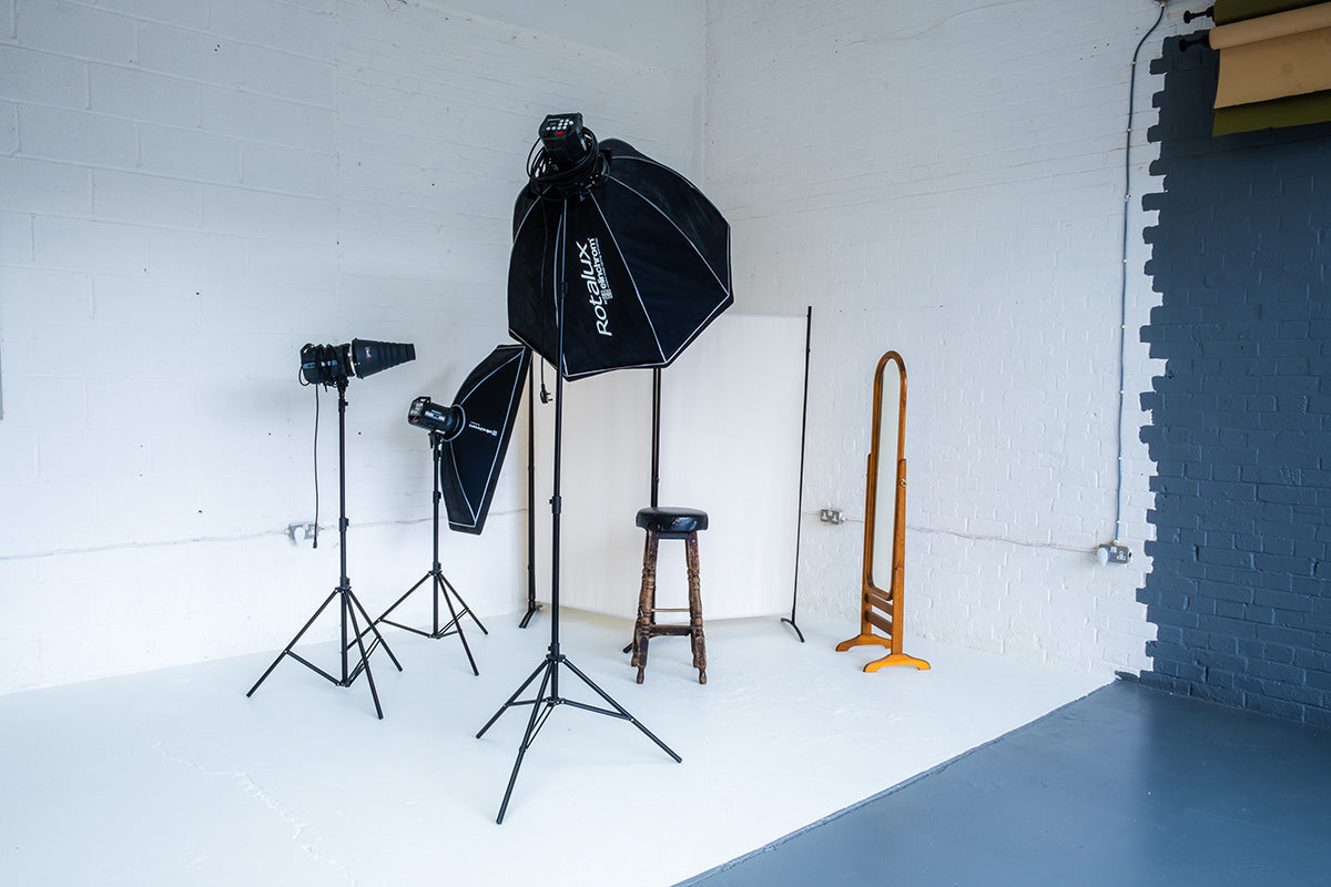 Photography / videography studio with equipment