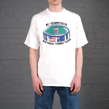 Vintage 90's Bolder Run graphic t-shirt