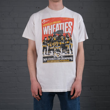Vintage Wheaties graphic t-shirt in white