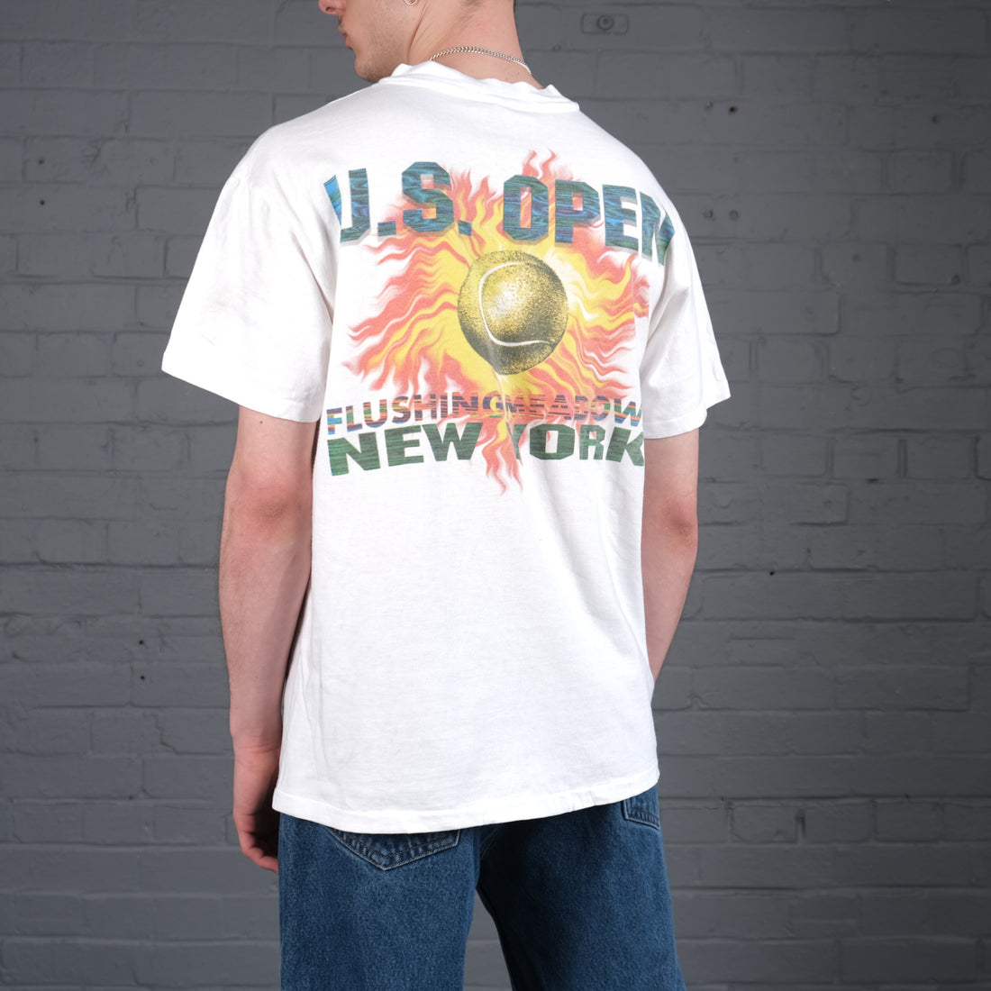 Vintage 1996 US Open graphic t-shirt in white