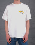 Vintage Nike Air Jordan graphic t-shirt in White