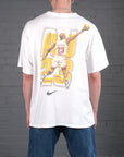 Vintage Nike Air Jordan graphic t-shirt in White