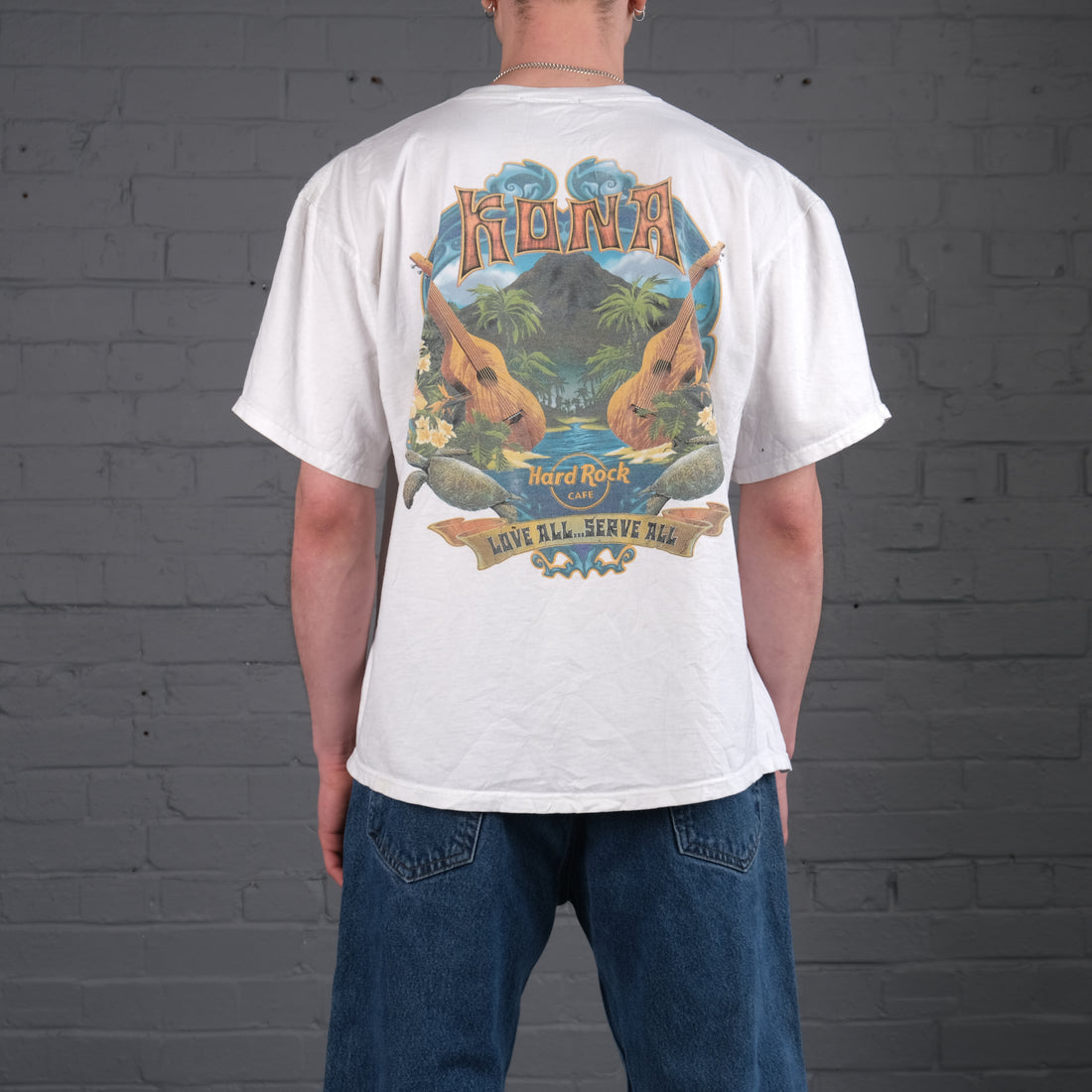 Vintage Hard Rock Cafe graphic t-shirt in White