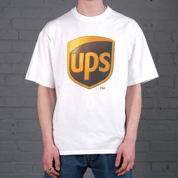 Vintage UPS graphic t-shirt in White