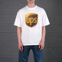 Vintage UPS graphic t-shirt in White