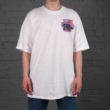 Vintage Truck graphic t-shirt in White