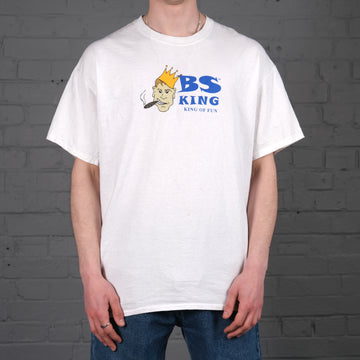 Vintage BS King graphic t-shirt in white