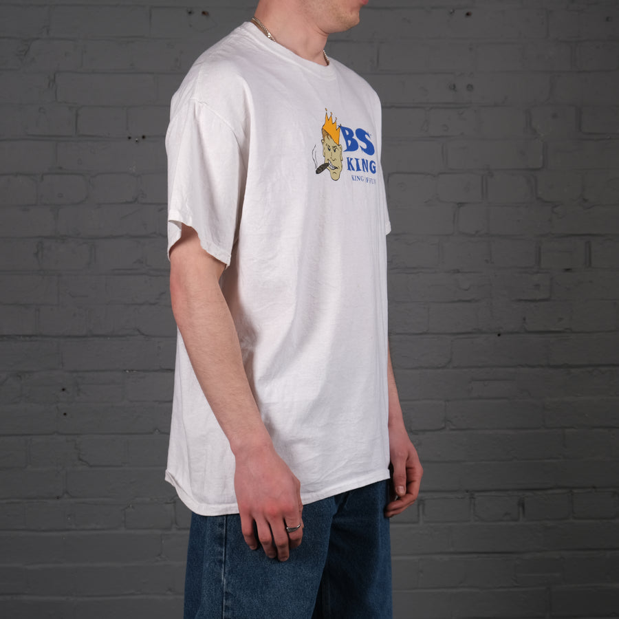 Vintage BS King graphic t-shirt in white