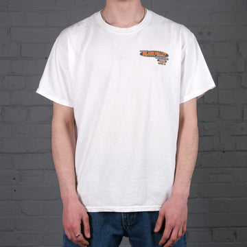 Vintage Car graphic t-shirt in white