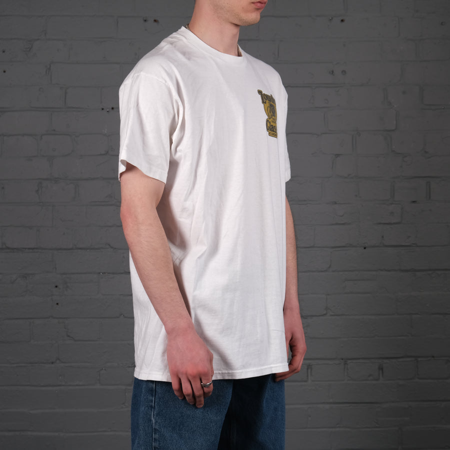 Vintage Loudon Camel graphic t-shirt in White