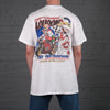 Vintage Loudon Camel graphic t-shirt in White