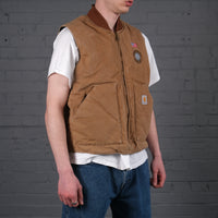 Vintage Carhartt vest in Tan