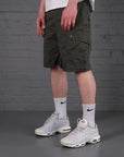 Vintage Carhartt Cargo Shorts in Khaki Green