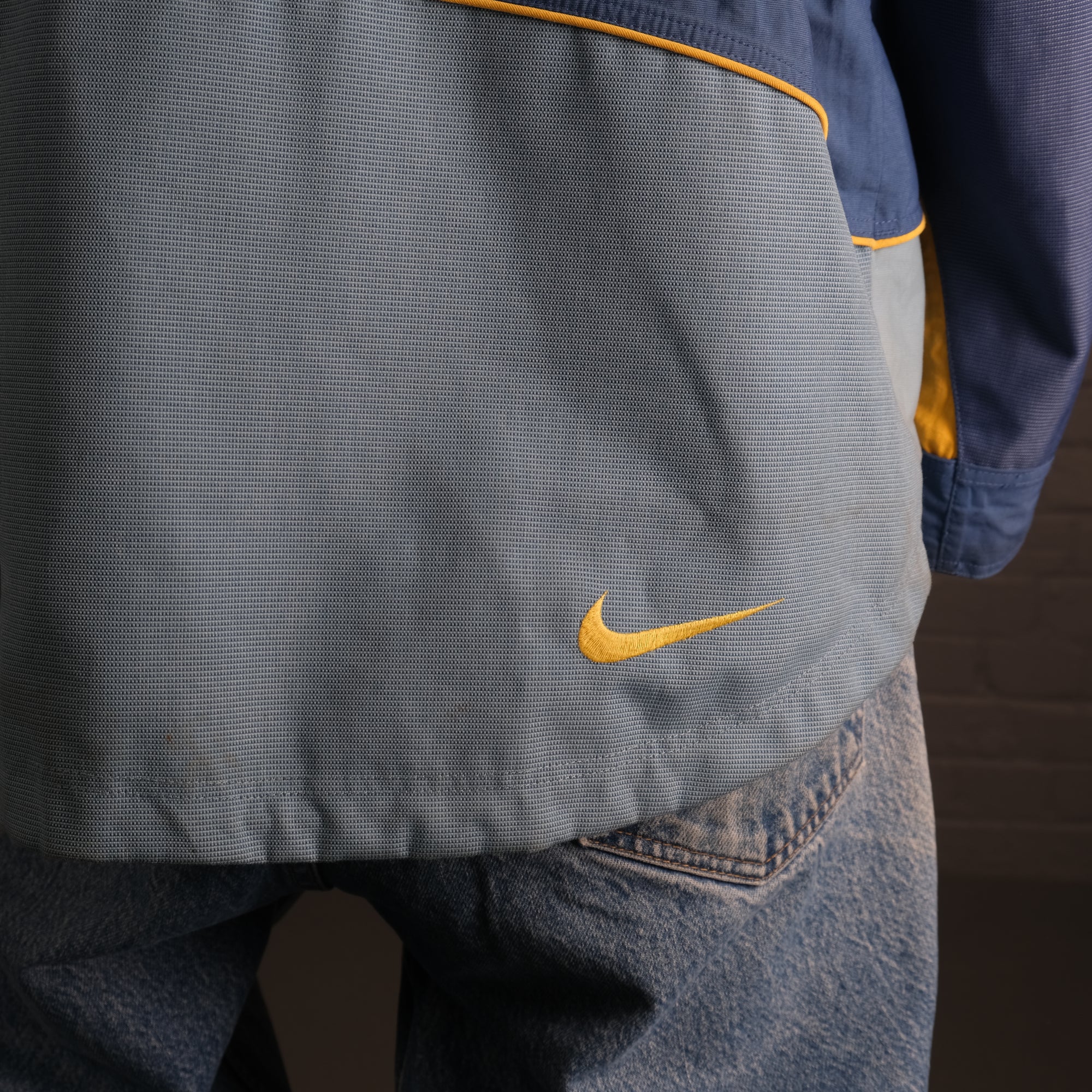 Nike ACG Storm Fit Jacket in Blue &amp; Yellow