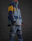 Nike ACG Storm Fit Jacket in Blue & Yellow