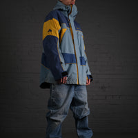 Nike ACG Storm Fit Jacket in Blue & Yellow