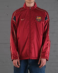 Vintage 90's Barcelona Nike tracksuit jacket