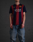 Vintage Messi Barcelona 14/15 Nike Home Shirt