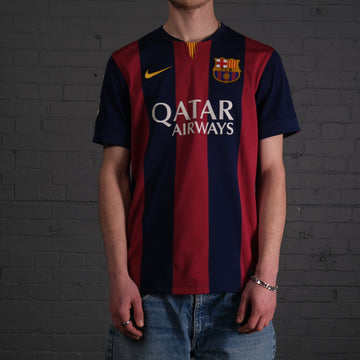 Vintage Messi Barcelona 14/15 Nike Home Shirt