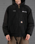 Vintage Carhartt Active Bomber Jacket in Black