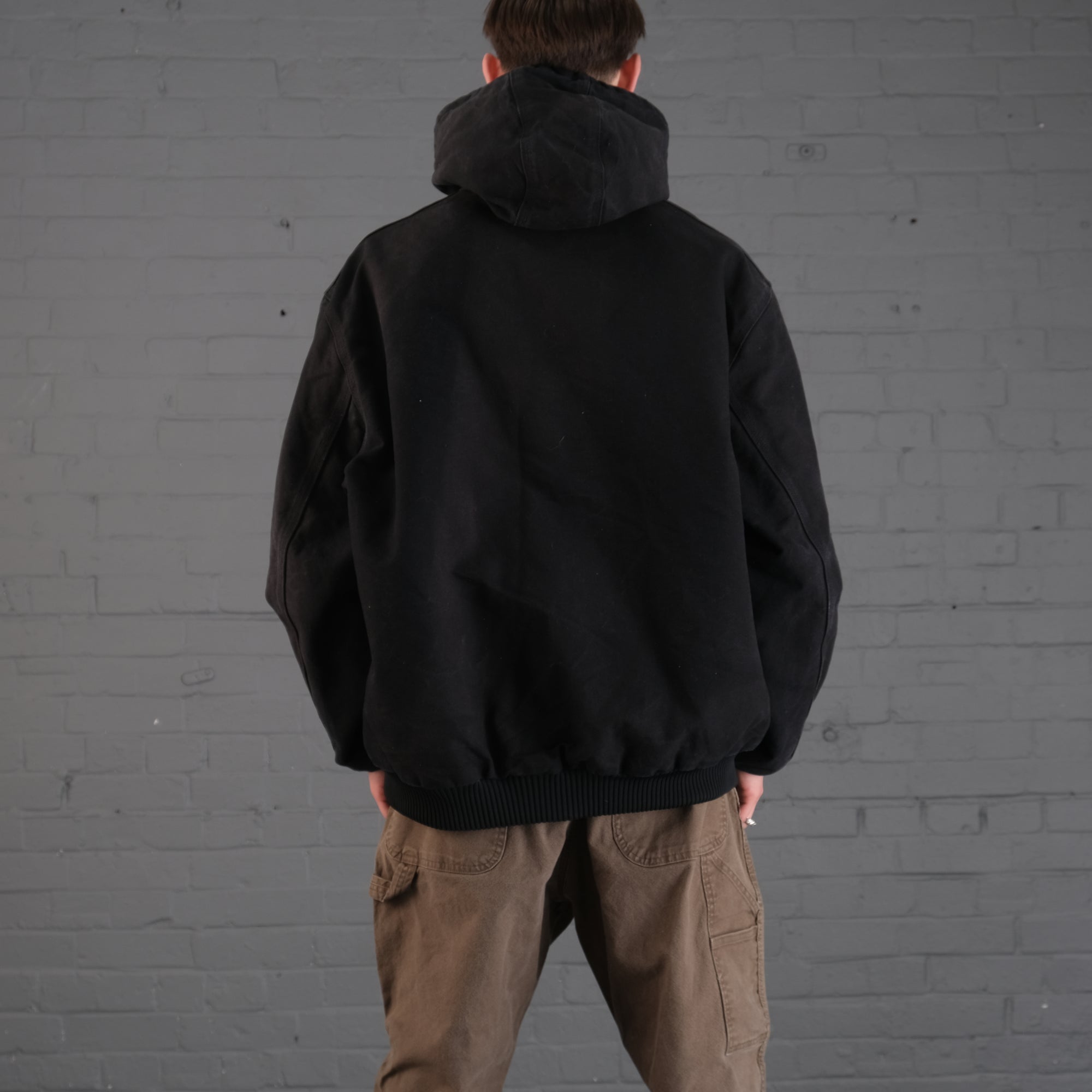 Vintage Carhartt Active Bomber Jacket in Black