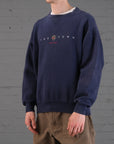 Vintage Nike Town jumper in Navy