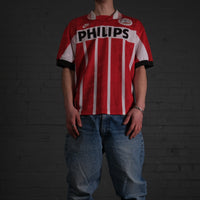 Vintage Nike PSV 95-96 Home Kit Football Shirt