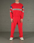 Vintage Sergio Tacchini Tracksuit Set in Red