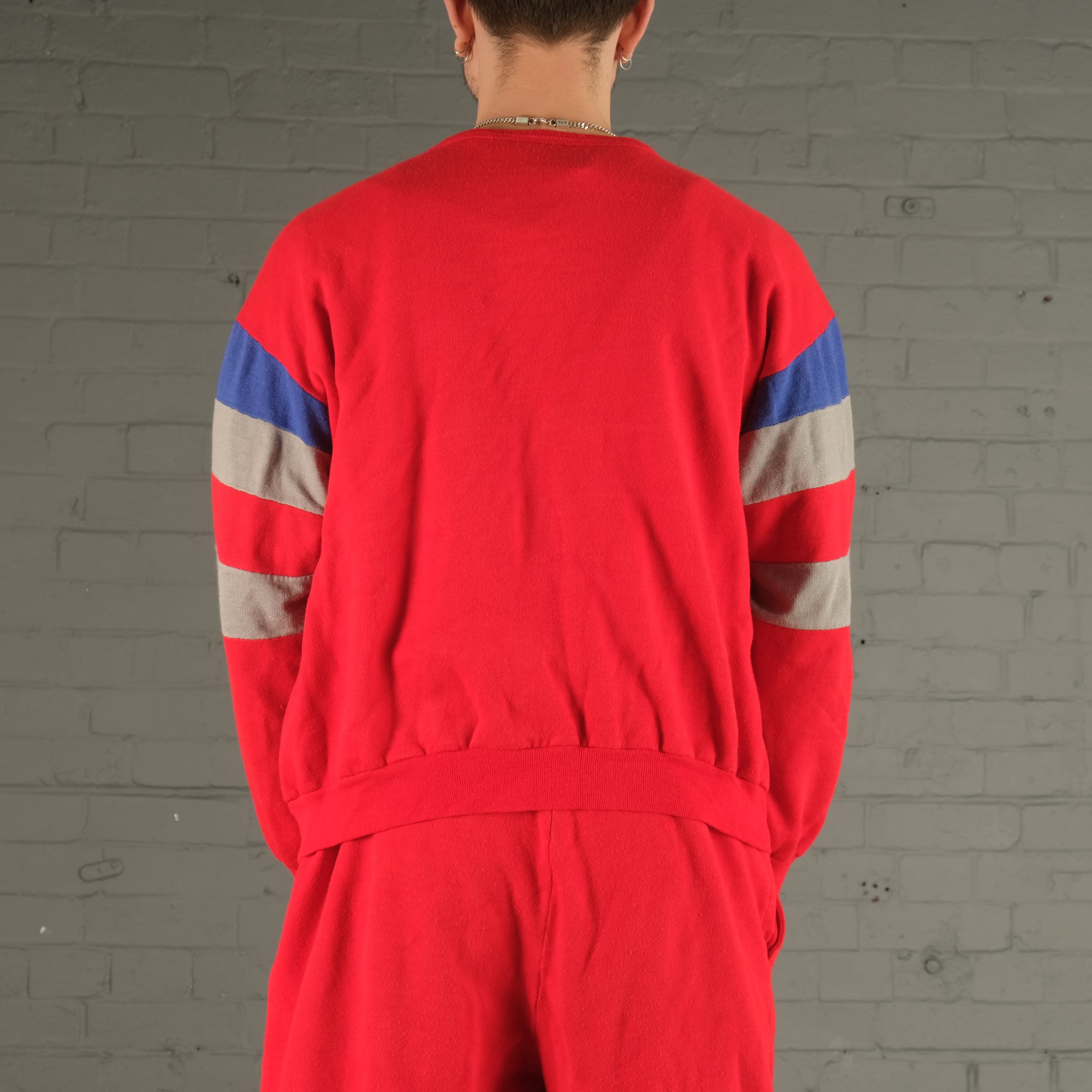 Vintage Sergio Tacchini Tracksuit Set in Red