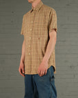 Vintage Tommy Hilfiger short sleeve shirt in tan