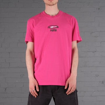 Vintage Puma t-shirt in pink
