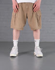 Vintage Avirex cargo shorts in beige