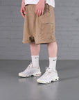 Vintage Avirex cargo shorts in beige