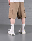 Vintage Avirex cargo shorts in beige