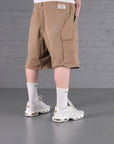 Vintage Avirex cargo shorts in beige