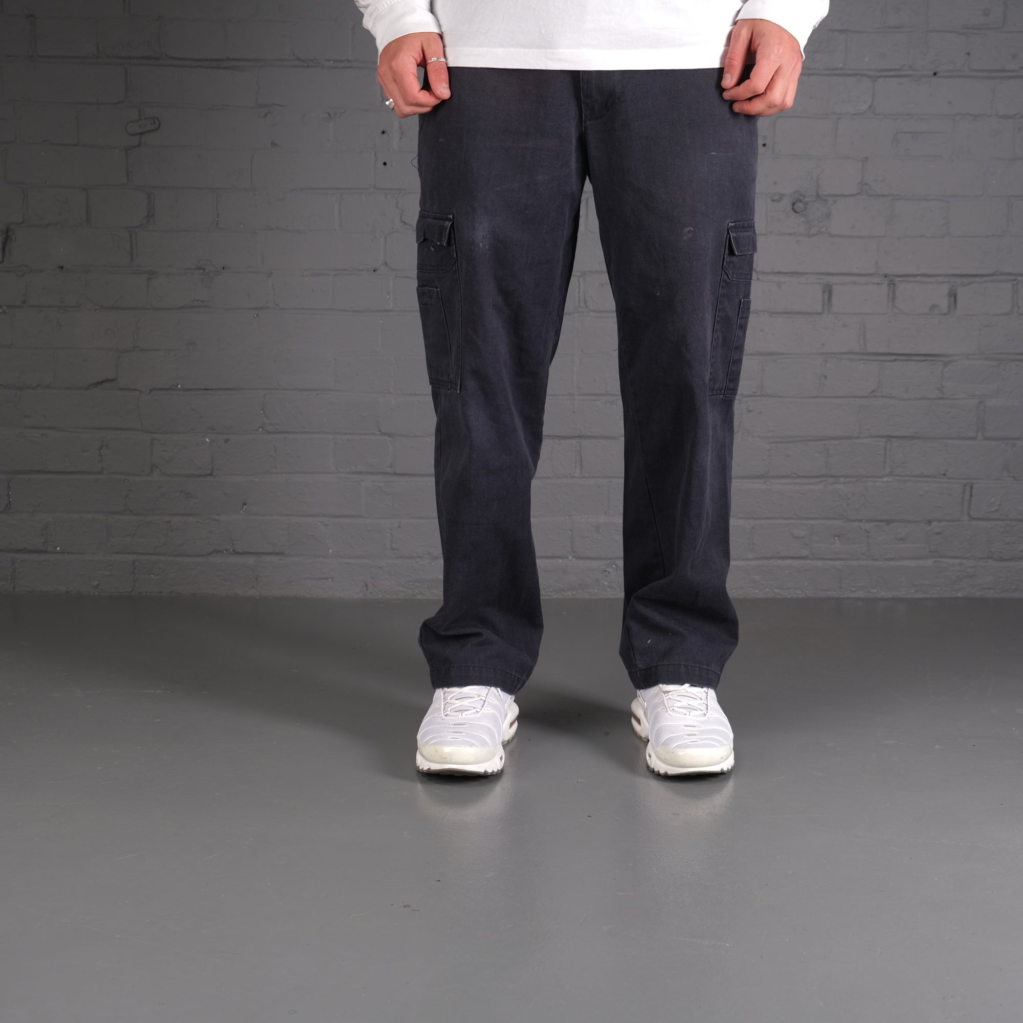 Vintage Dickies Cargo Trousers in Navy