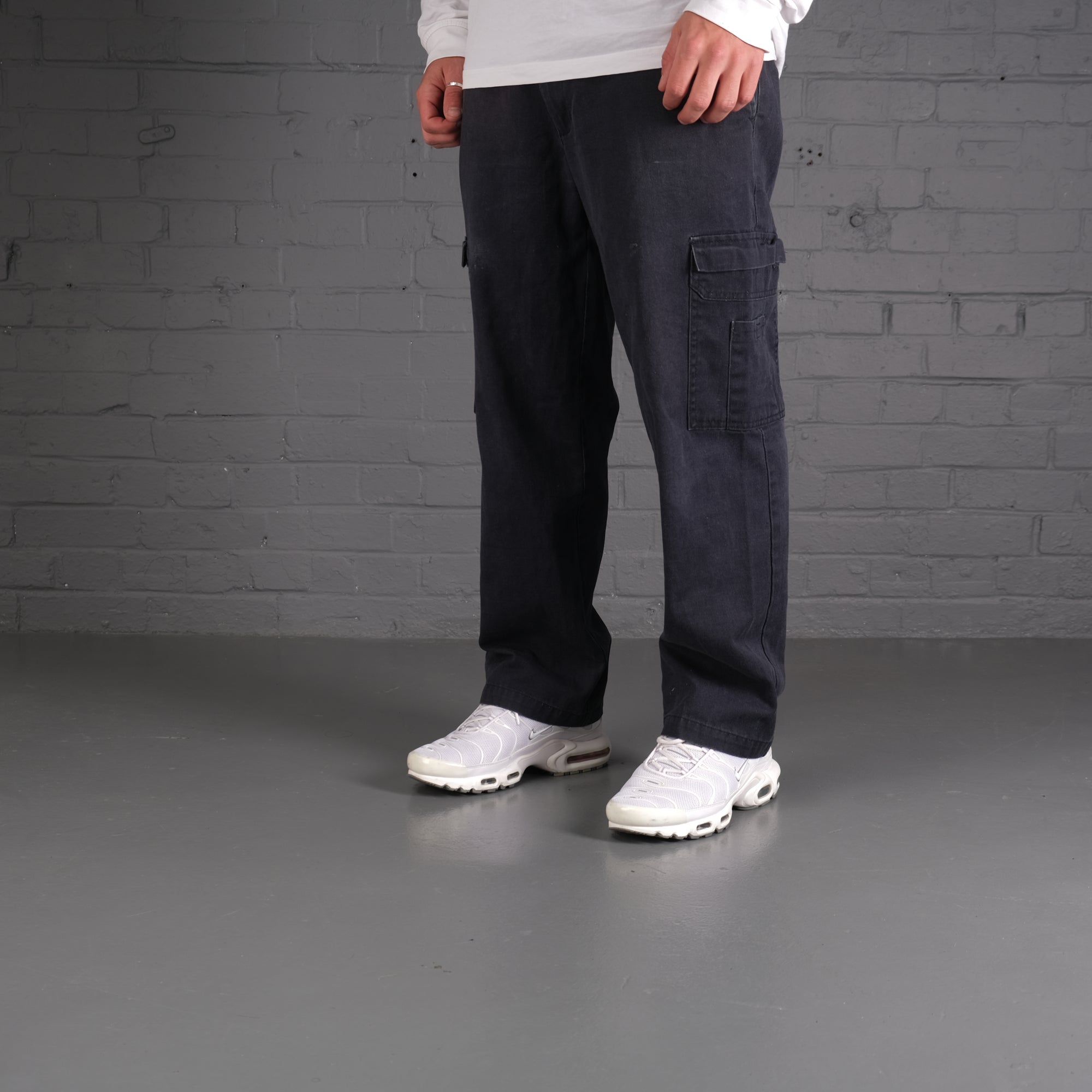 Vintage Dickies Cargo Trousers in Navy