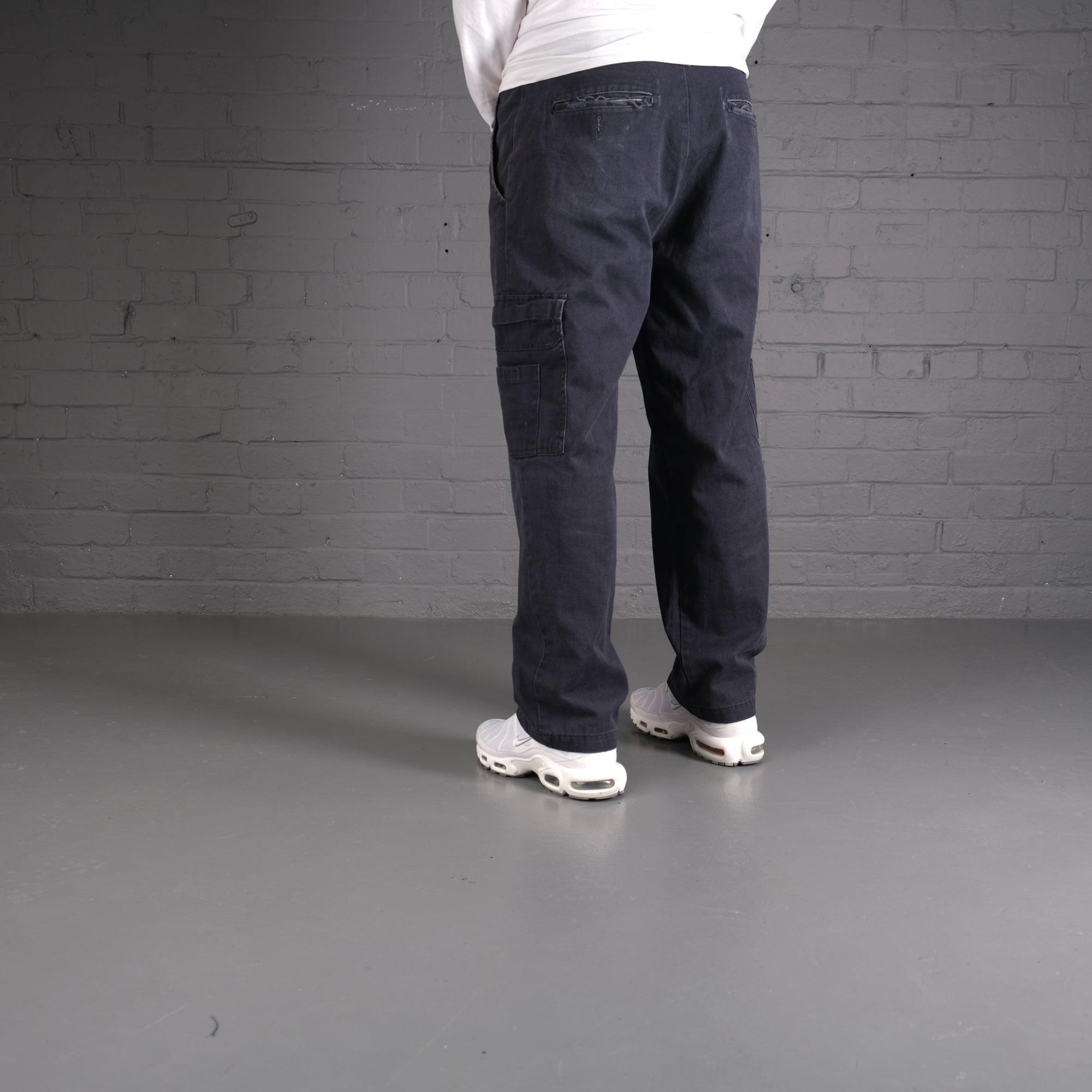 Vintage Dickies Cargo Trousers in Navy