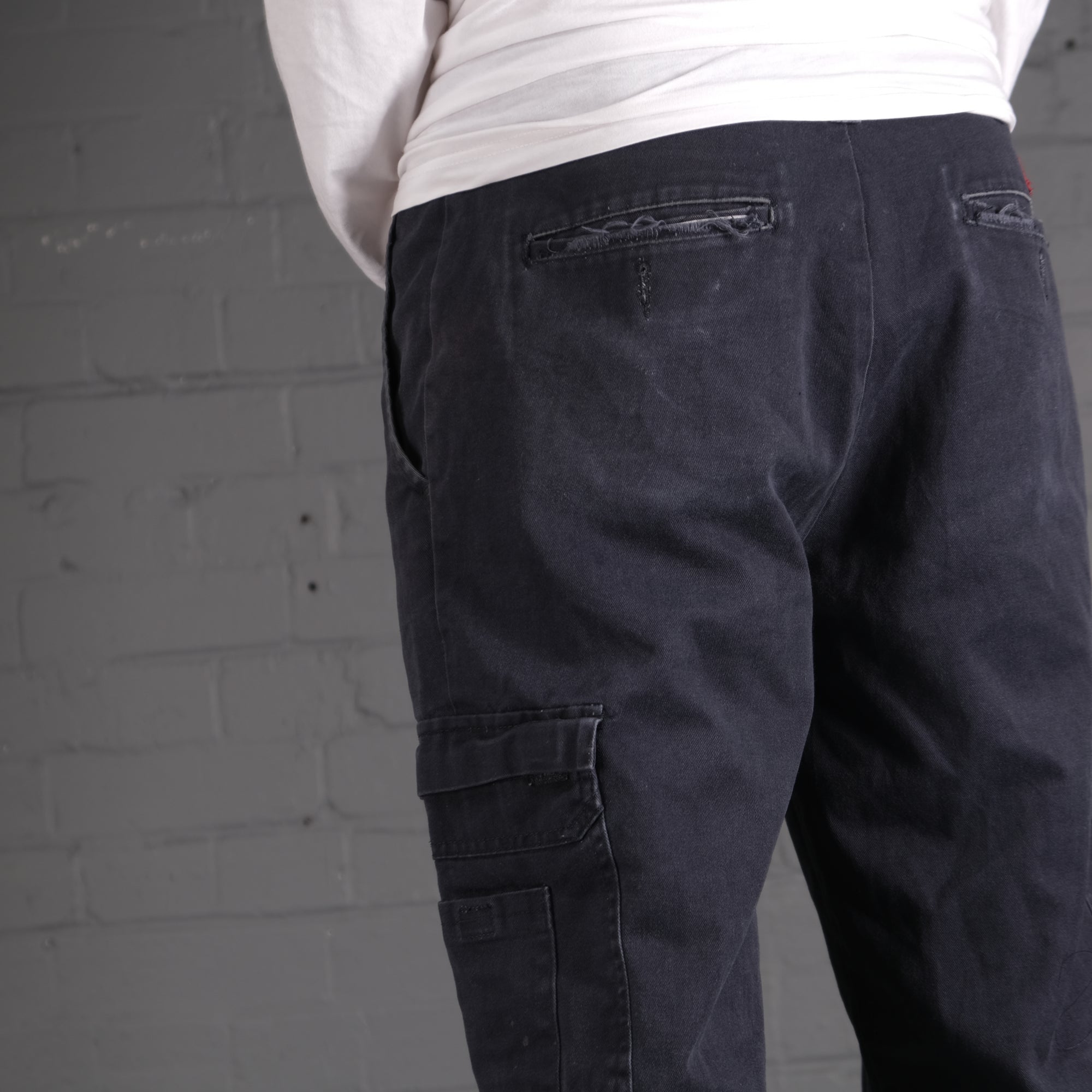 Vintage Dickies Cargo Trousers in Navy