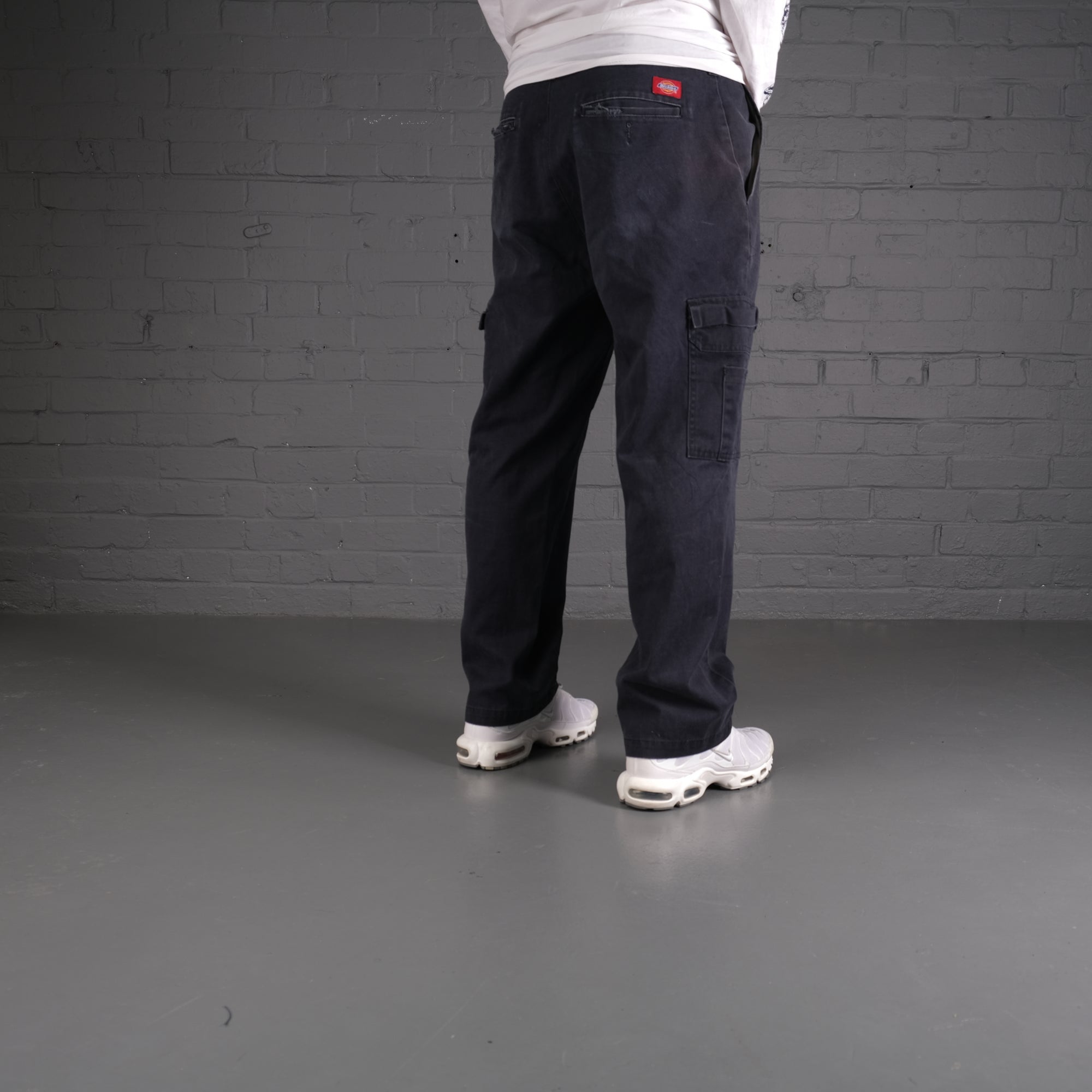 Vintage Dickies Cargo Trousers in Navy