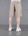 Vintage Carhartt Carpenter shorts in Cream